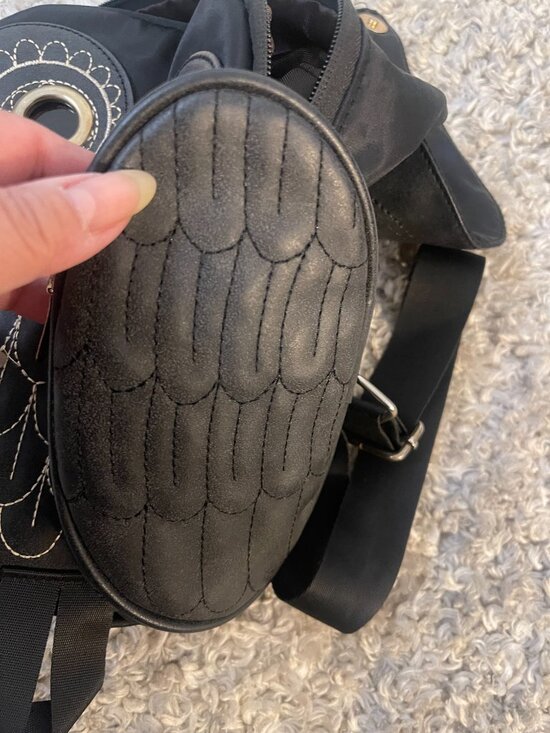 Black Owl Backpack Cute Mini Aesthetic Bag main image 11
